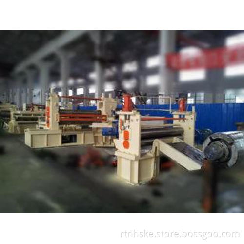 Automatic CR / HRC Slitting Line Machine , Steel Coil Cutti